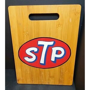 STP 12" Cutting Board‎ Vintage Motor Oil Logo Decorative